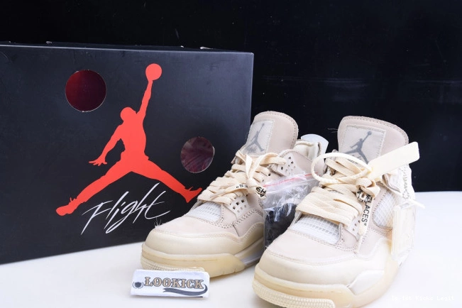 Off-White Sail Jordan CV9388-100 x Air 4 0725